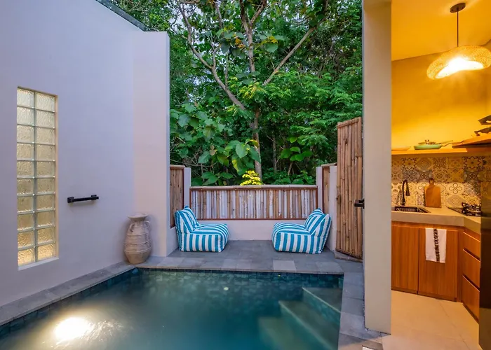 V2-1br With Pool And Jungle View-5 Mnts To The Beach-restaurant *